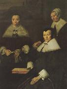 Frans Hals The Lady-Governors of the Old Men's Almshouse at Haarlem (mk45) China oil painting reproduction